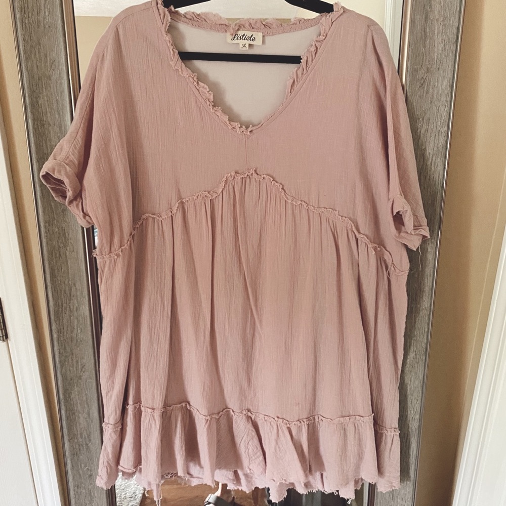 Listicle Tunic Dress